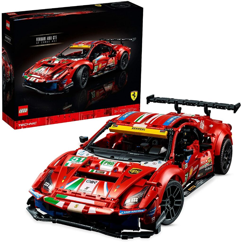 LEGO Technic Ferrari 488 GTE AF Corse #51 42125 for rent UK