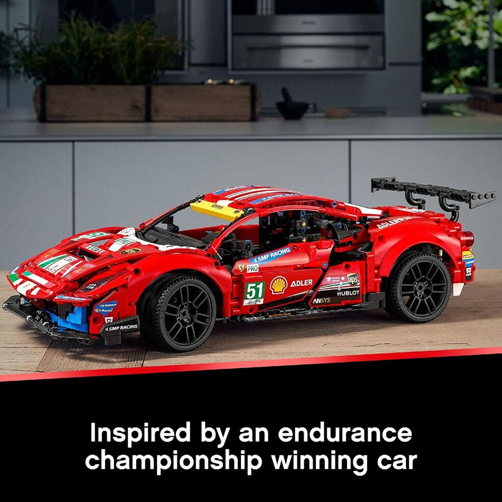 LEGO Technic Ferrari 488 GTE AF Corse #51 42125 for rent UK
