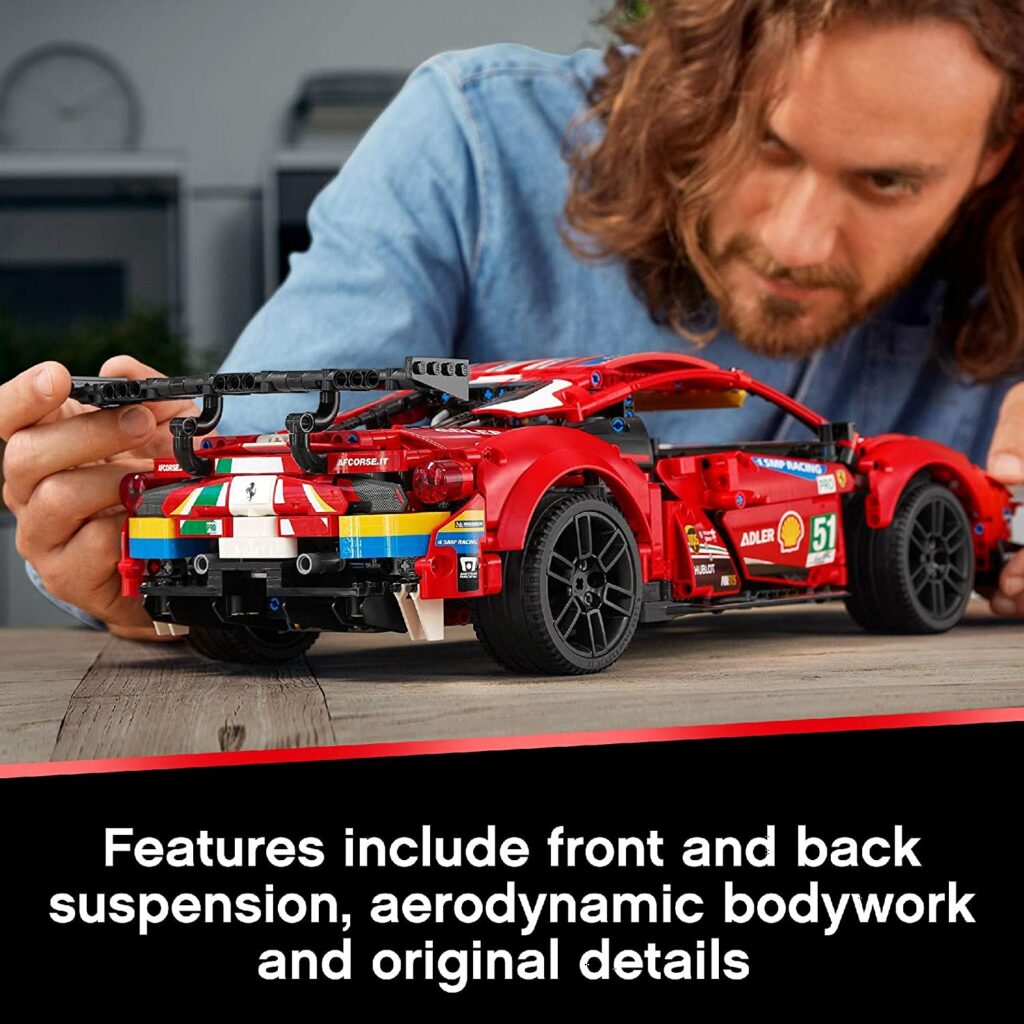 LEGO Technic Ferrari 488 GTE AF Corse #51 42125 for rent UK