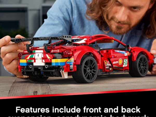 LEGO Technic Ferrari 488 GTE AF Corse #51 42125 for rent UK