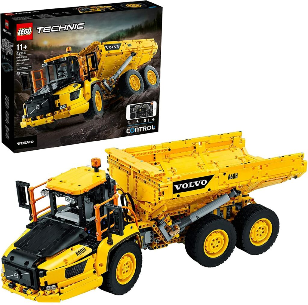 LEGO Technic 6x6 Volvo Articulated Hauler 42114 for rent UK