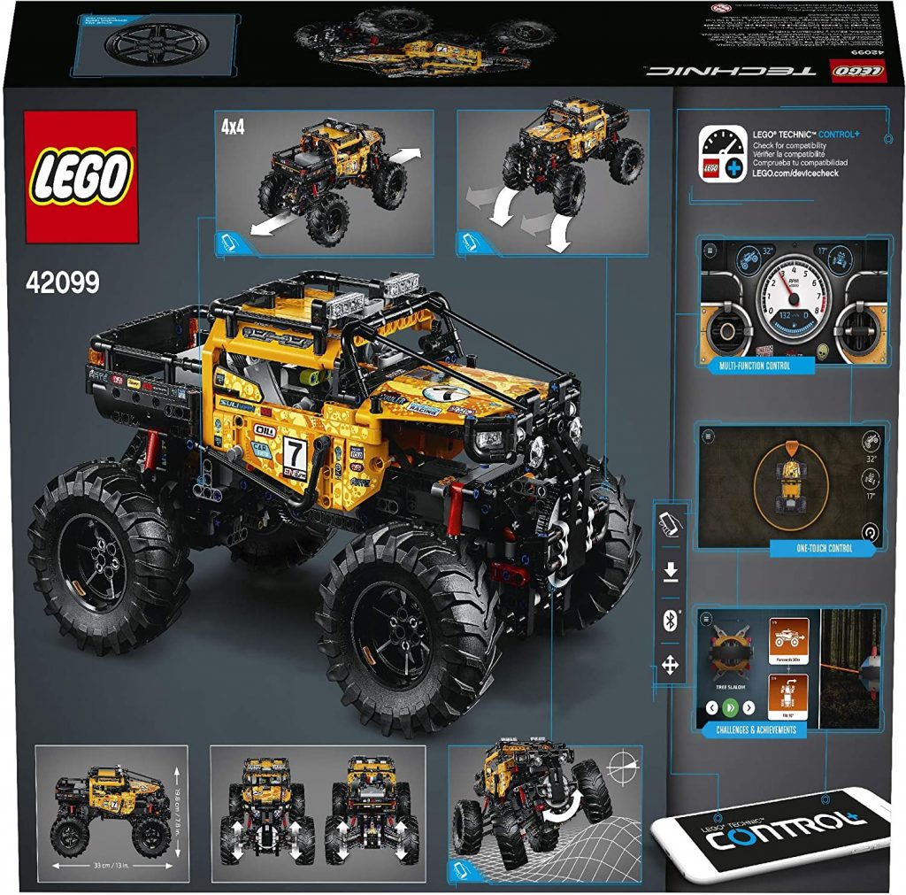 LEGO Technic 4x4 X-treme off-roader 42099 for rent UK
