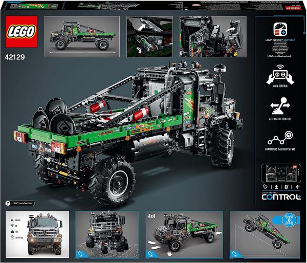 4x4 Mercedes-Benz Zetros Trial Truck Lego 42129 In Stock