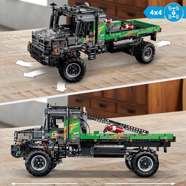 Buy Lego 4x4 Mercedes-Benz Zetros Trial Truck 42129 Online