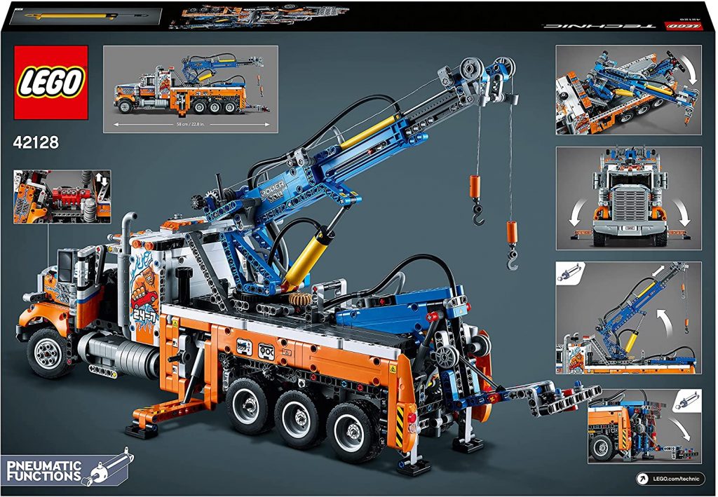 LEGO Technic Heavy-duty Tow Truck 42128 for rent UK