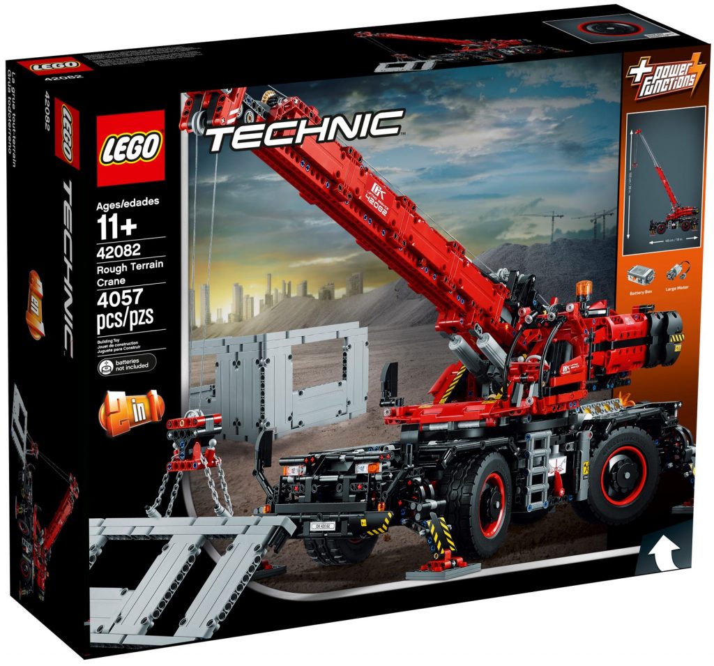 LEGO Technic Rough Terrain Crane 42082 for rent UK
