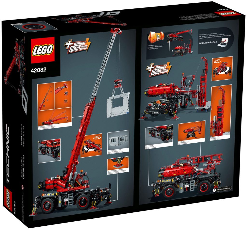 LEGO Technic Rough Terrain Crane 42082 for rent UK