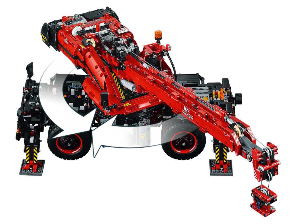 LEGO Technic Rough Terrain Crane 42082 for rent UK