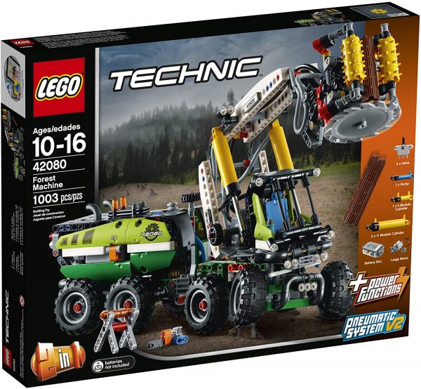 Lego Technic 42080 forest harvester box