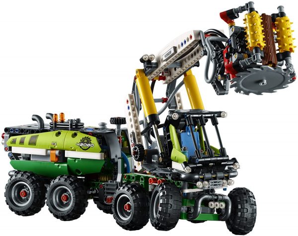 Lego Technic forest harvester