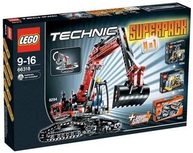 66318 LEGO Technic Super Pack 4 in 1