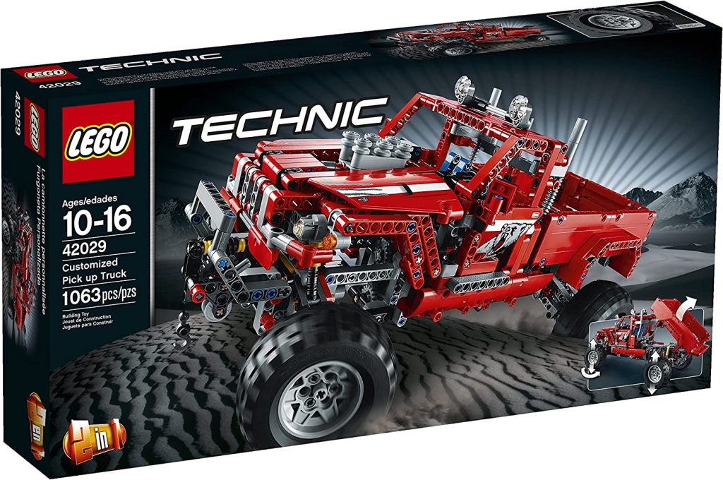 LEGO Technic Customized Pick Up Truck 42029 for rent UK