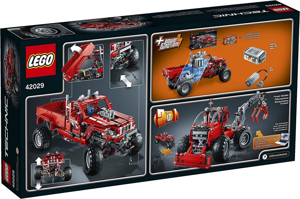 LEGO Technic Customized Pick Up Truck 42029 for rent UK