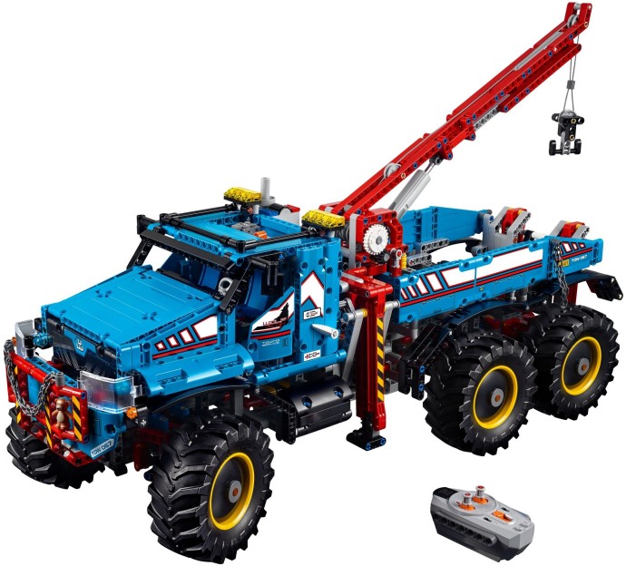 LEGO Technic 6x6 All Terrain Tow Truck 42070 for rent UK