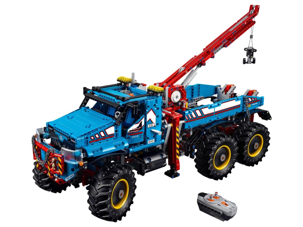 LEGO Technic 6x6 All Terrain Tow Truck 42070 for rent UK