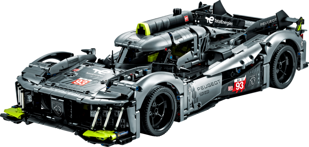 LEGO Technic Peugeot 9X8 24H Le Mans Hybrid Hypercar 42156 for rent UK