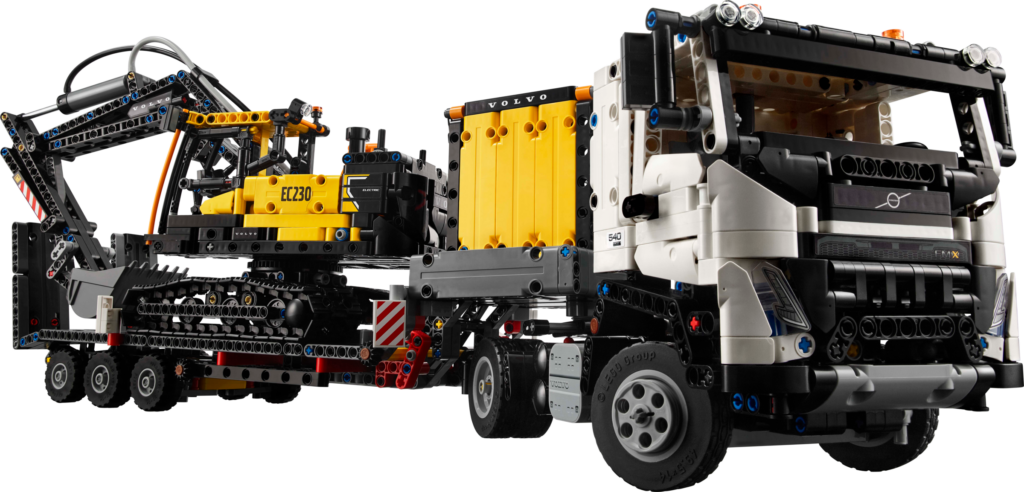 LEGO Technic Volvo FMX Truck and EC230 Electric Excavator