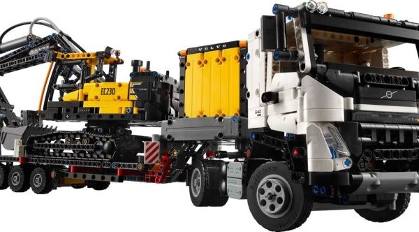 LEGO Technic Volvo FMX Truck and EC230 Electric Excavator 42175 for rent UK