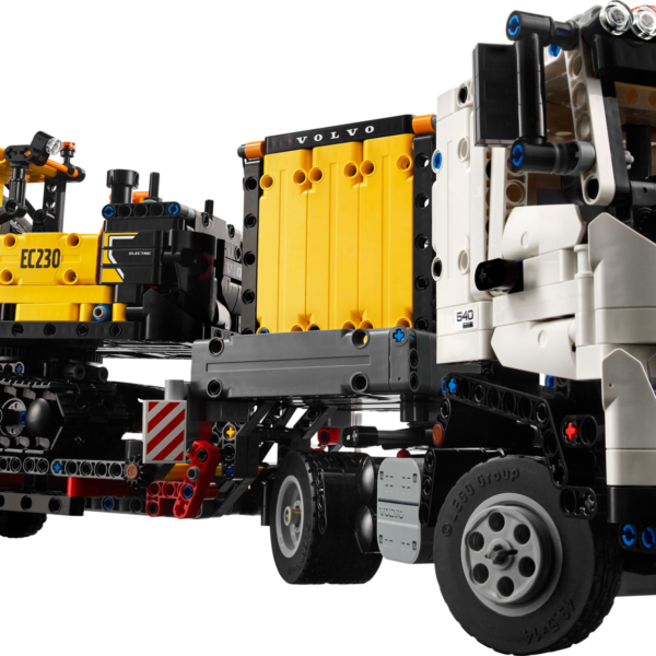 LEGO Technic Volvo FMX Truck and EC230 Electric Excavator 42175 for rent UK