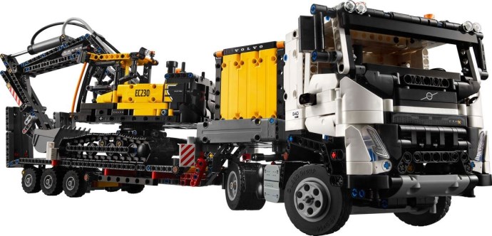 LEGO Technic Volvo FMX Truck and EC230 Electric Excavator