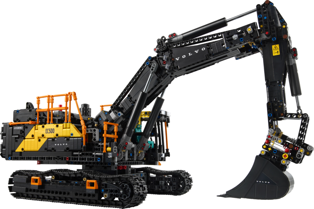 LEGO Technic Volvo EC500 Hybrid Excavator 42215 for rent UK