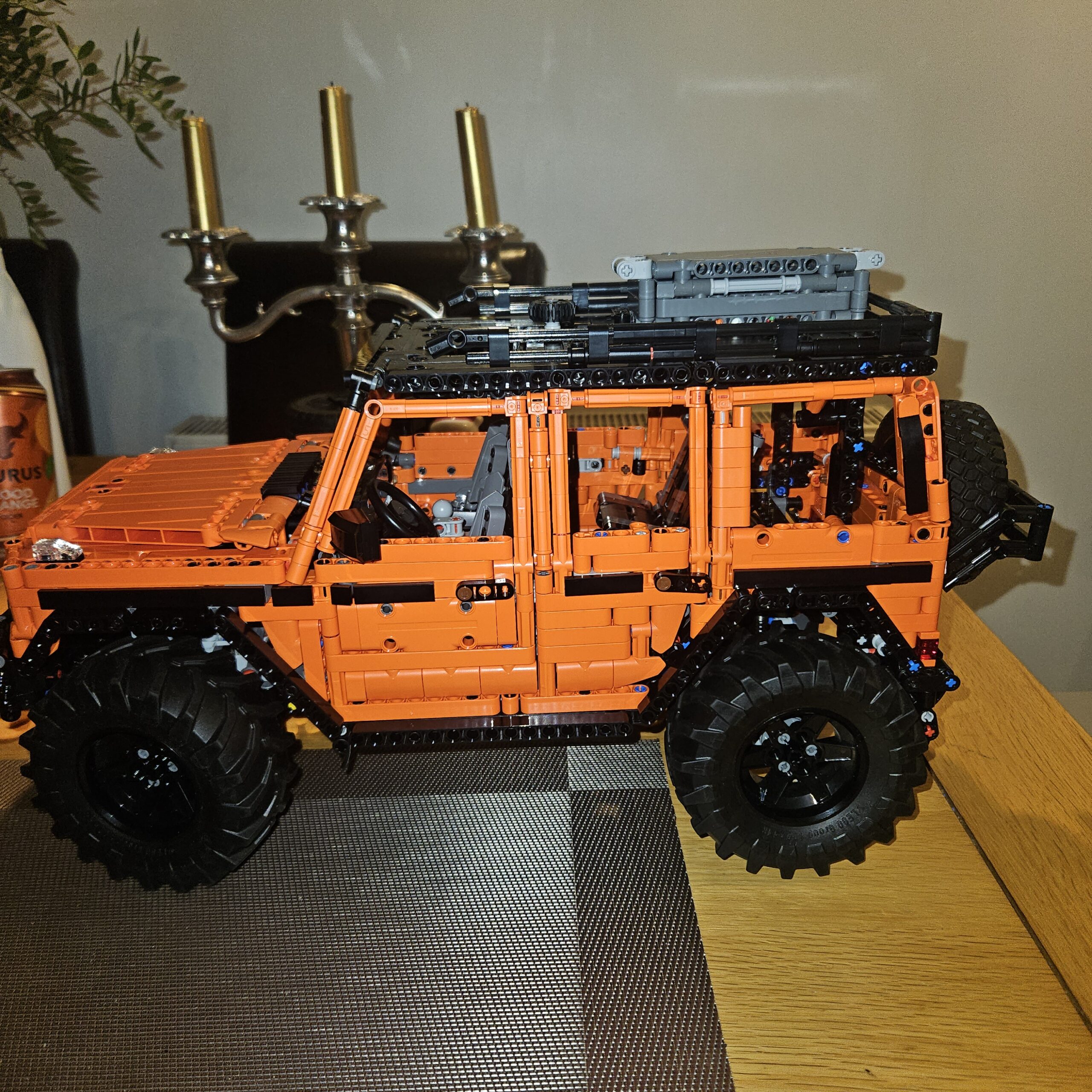 Member's completed LEGO Technic Mercedes-Benz G 500 Professional Line set 42177 build