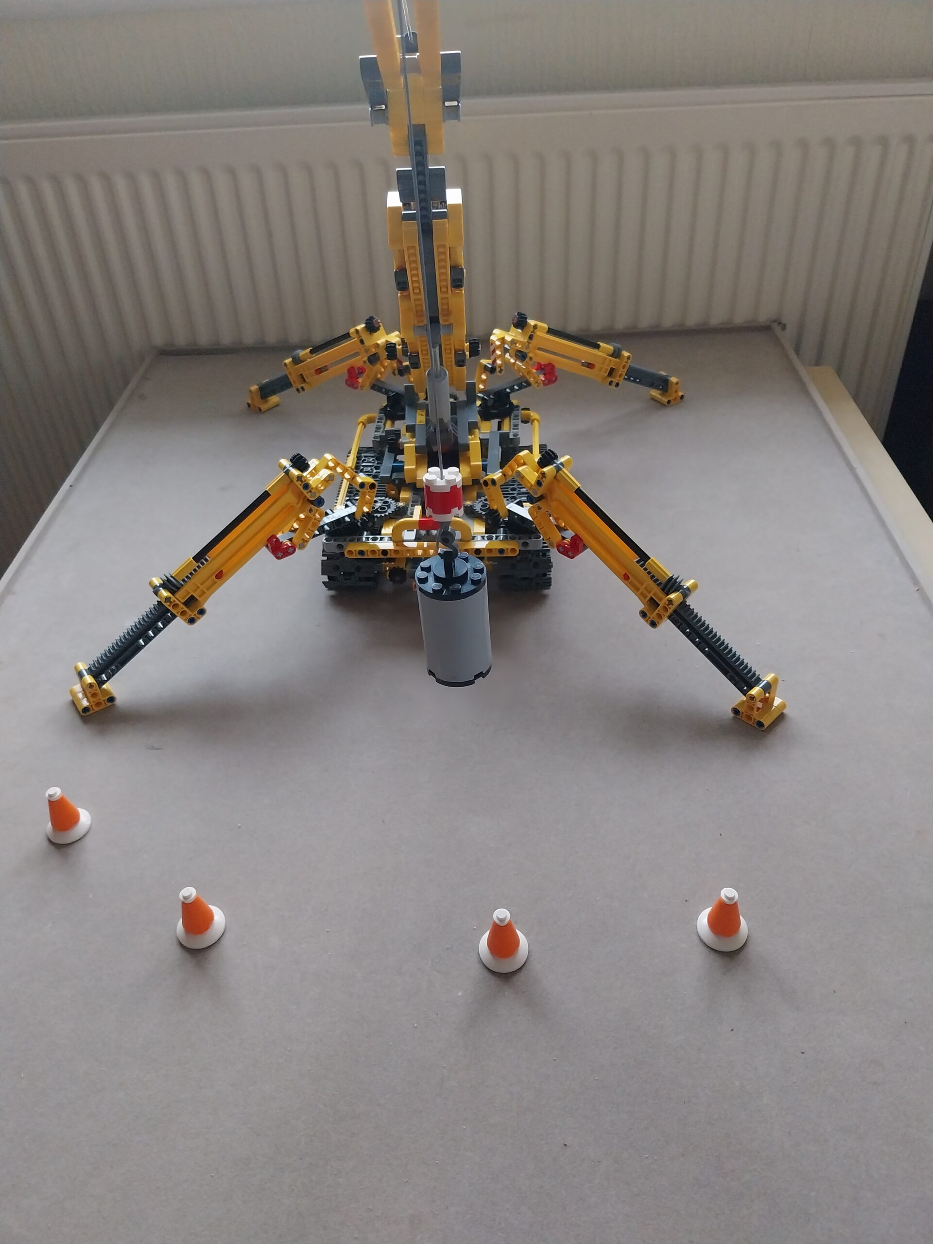 LEGO Technic Compact Crawler Crane 42097 in-progress build - Brick Club subscriptions