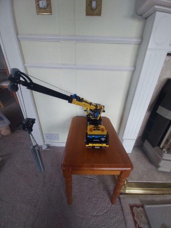 LEGO Technic Mobile Crane MK II 42108 completed build - Brick Club subscription