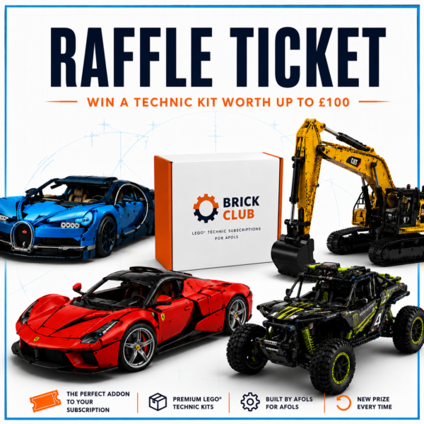 Technic LEGO Raffle Ticket