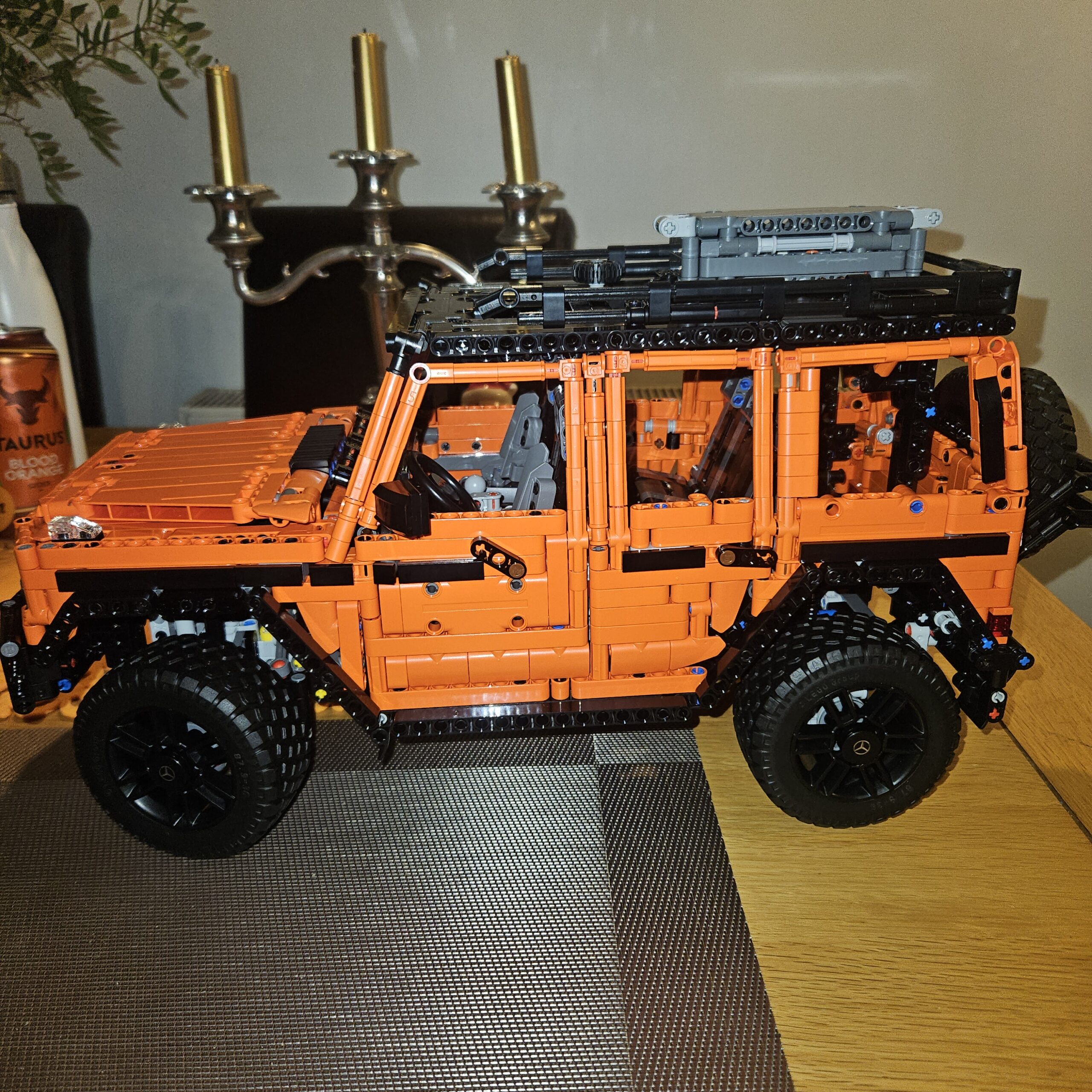 LEGO Technic 42177 Mercedes-Benz G 500 Professional Line subscriber fan build front view