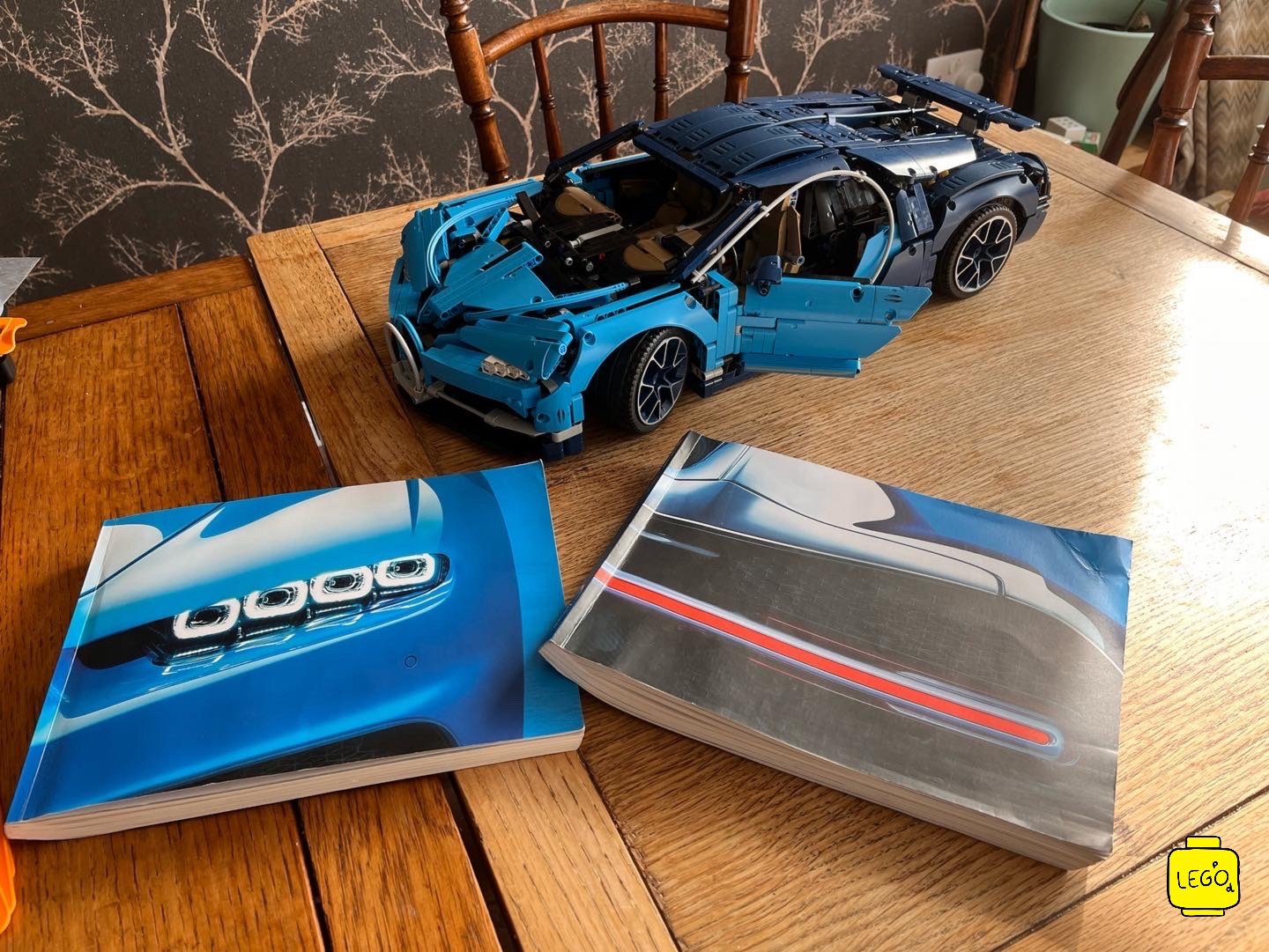 Alan's LEGO Technic Bugatti Chiron 42083 build in progress