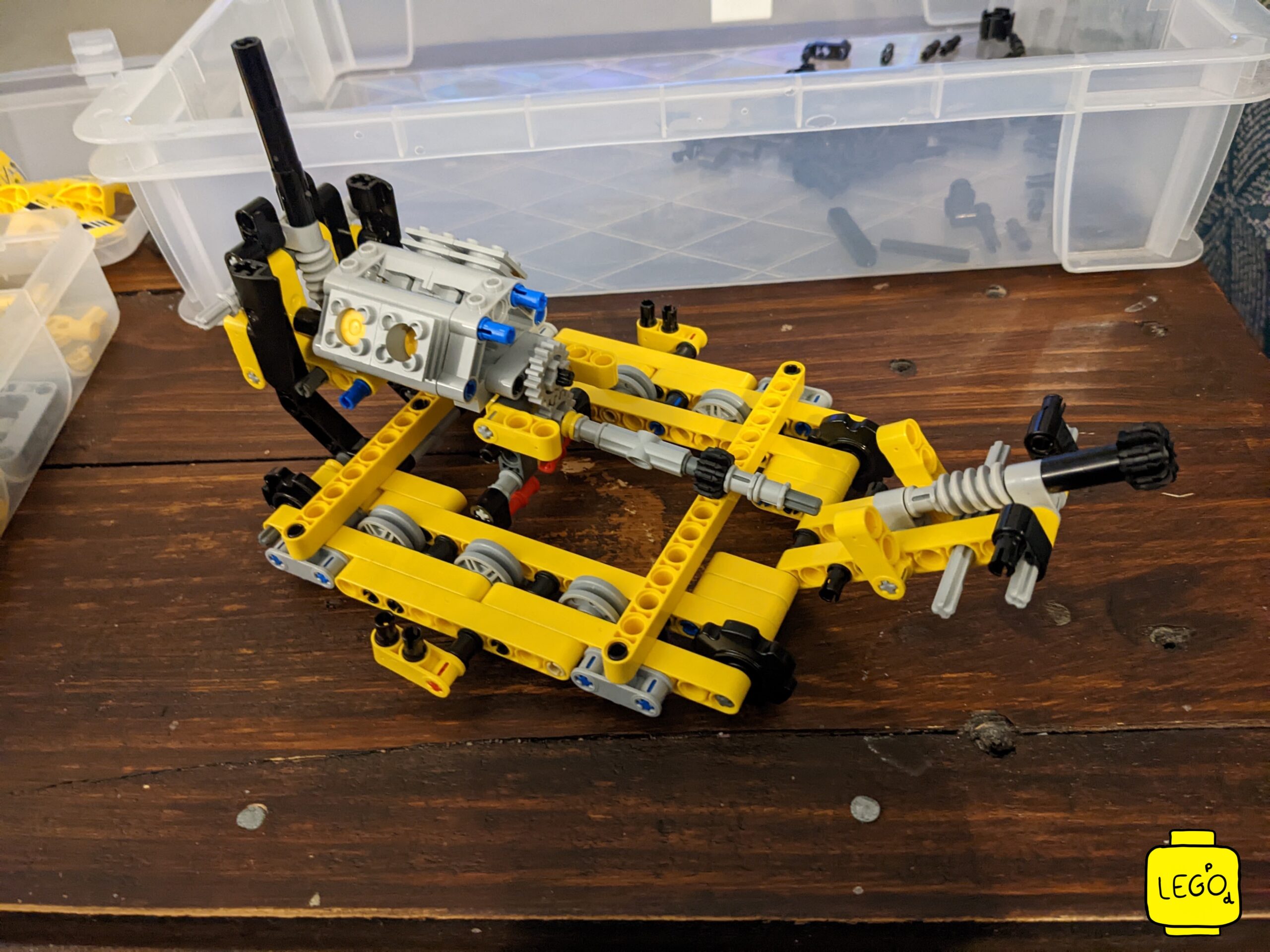 Step 3 - chassis framework in progress