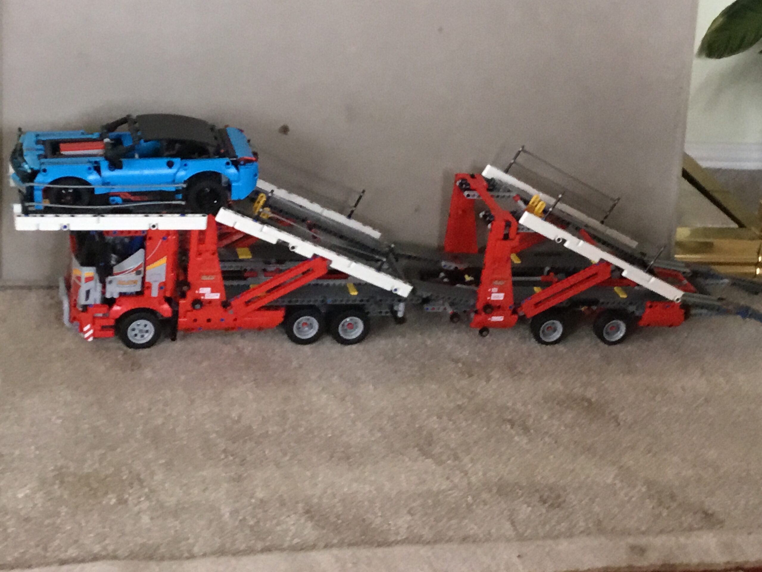 LEGO Technic Car Transporter 42098 member build - completed model