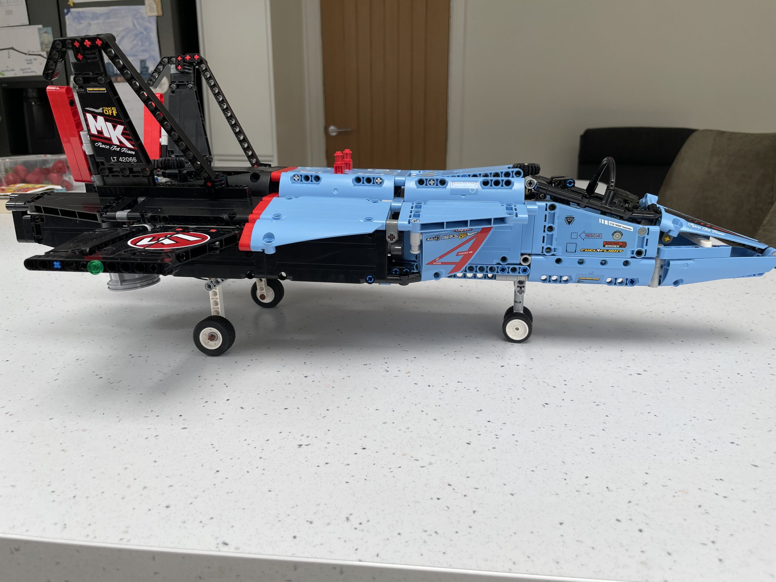 Brick Club member build of LEGO Technic Air Race Jet 42066