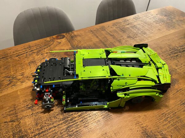 Completed LEGO Technic Lamborghini Sián FKP 37 42115 built by a Brick Club member