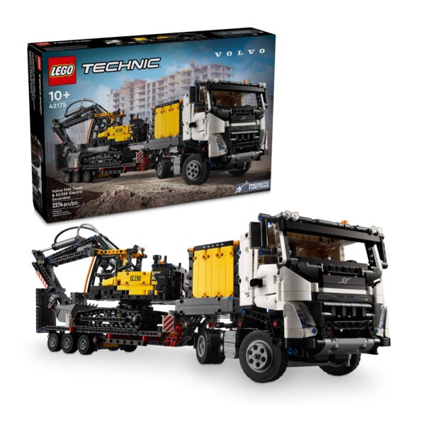 LEGO Technic Volvo FMX Truck and EC230 Electric Excavator