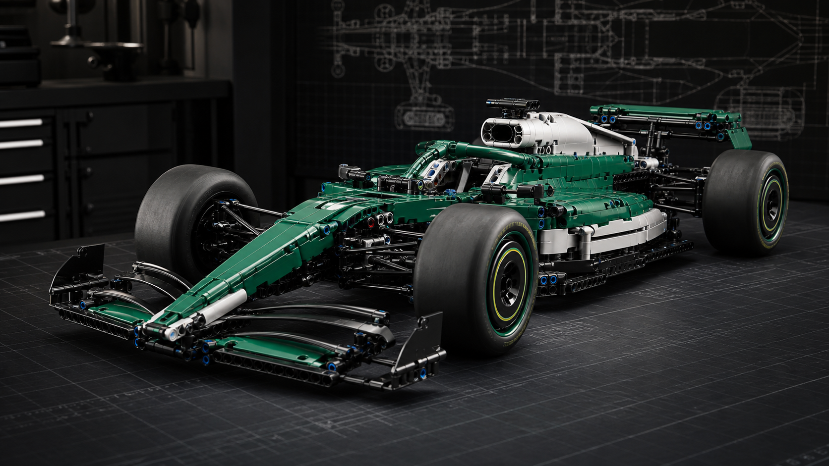 LEGO Technic Aston Martin AMR25 F1 Car 42240