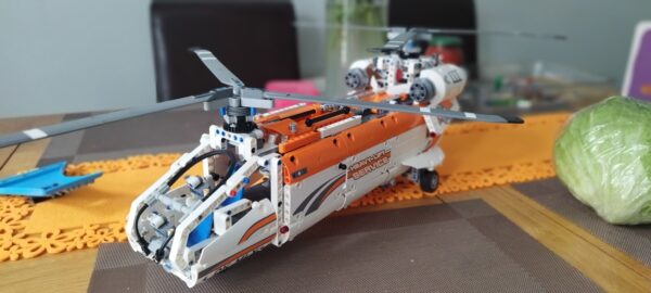 LEGO Technic Heavy Lift Helicopter 42052 member build completed model