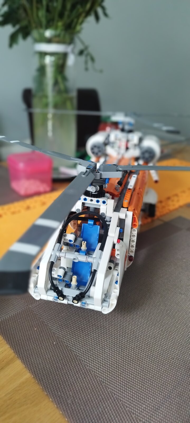 LEGO Technic Heavy Lift Helicopter 42052 member build detail view