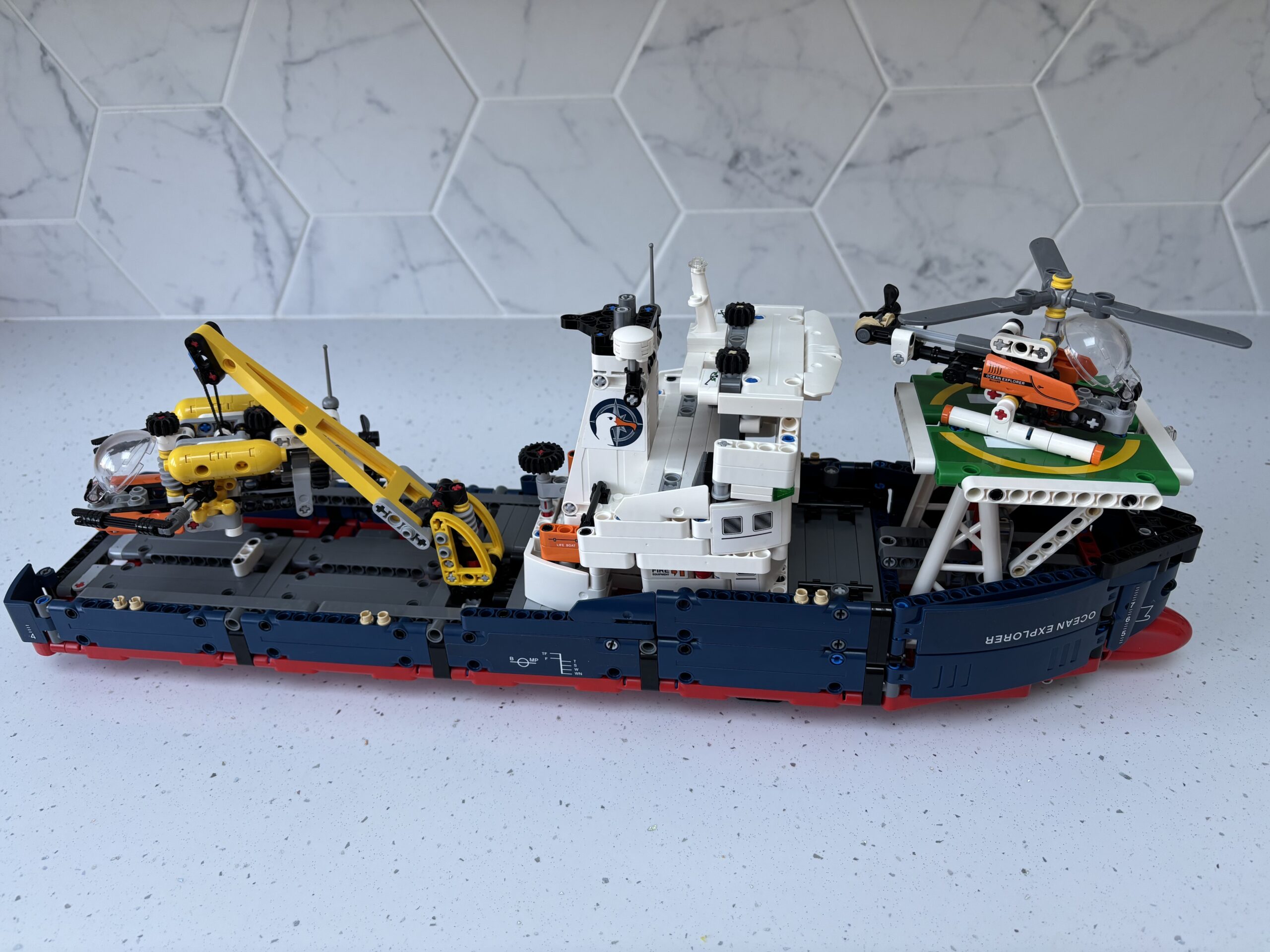 LEGO Technic Ocean Explorer 42064 member build